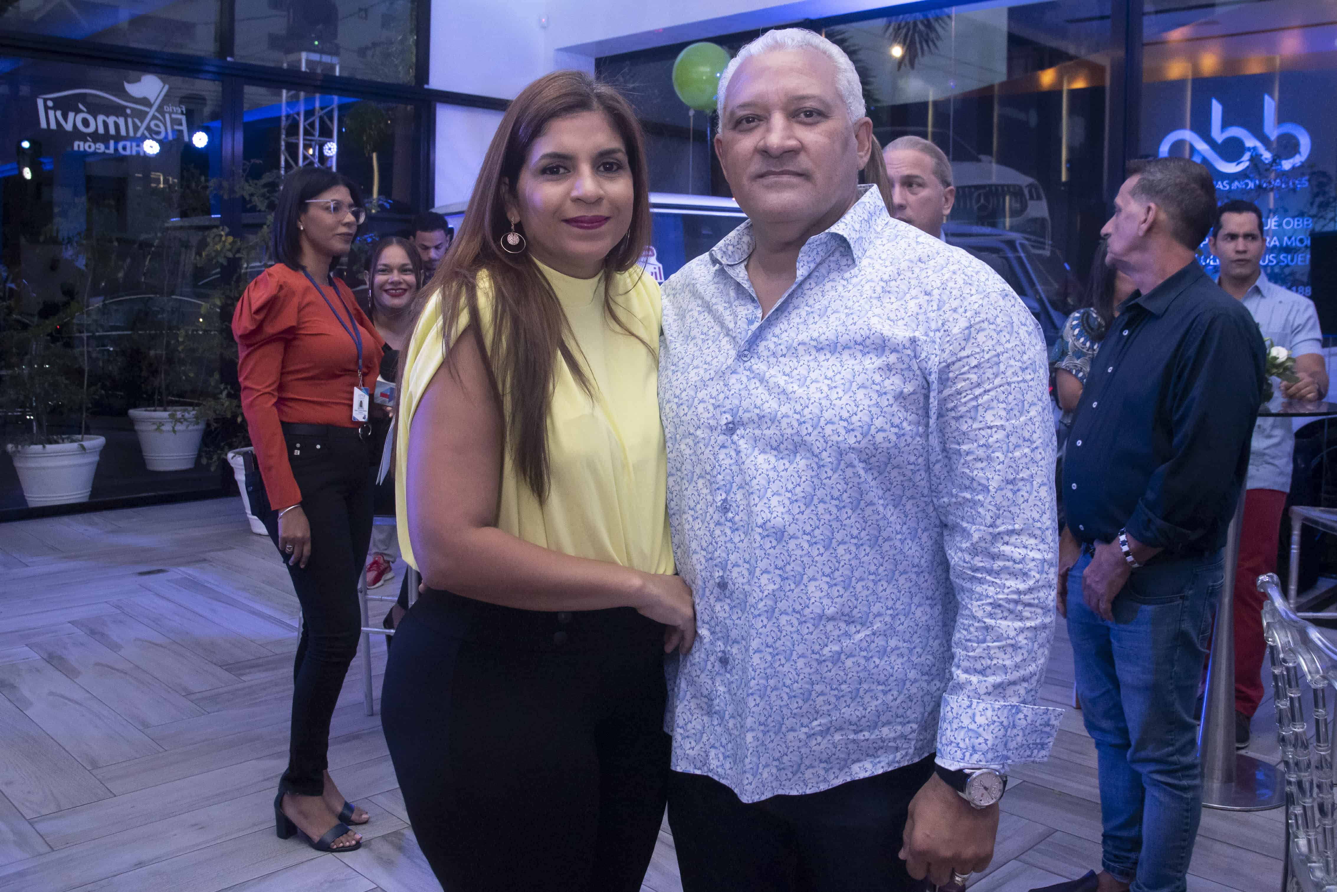 Katia Vargas y Alexander de la Cruz.