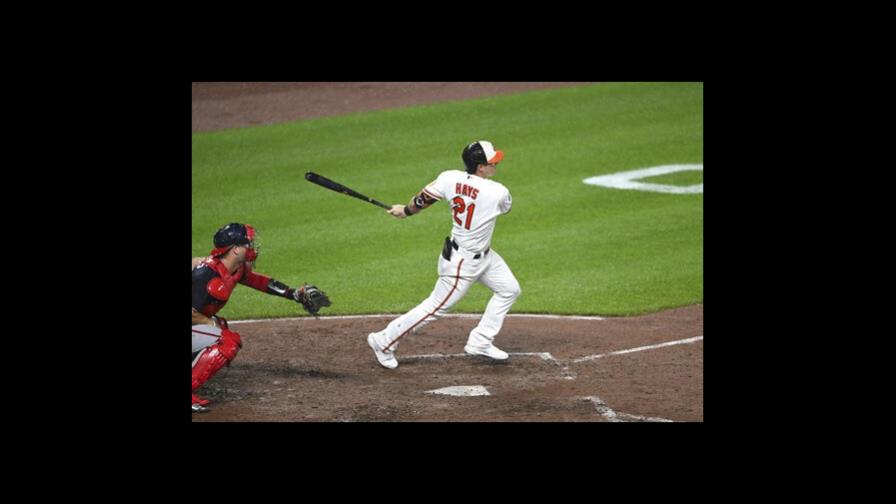 Hays batea el ciclo, Orioles aplastan a Nacionales Hays batea el ciclo, Orioles aplastan a Nacionales