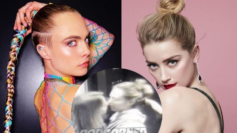 Filtran video de Amber Heard besando a la modelo Cara Delevingne mientras estaba casada con Johnny Depp Filtran video de Amber Heard besando a la modelo Cara Delevingne mientras estaba casada con Johnny Depp