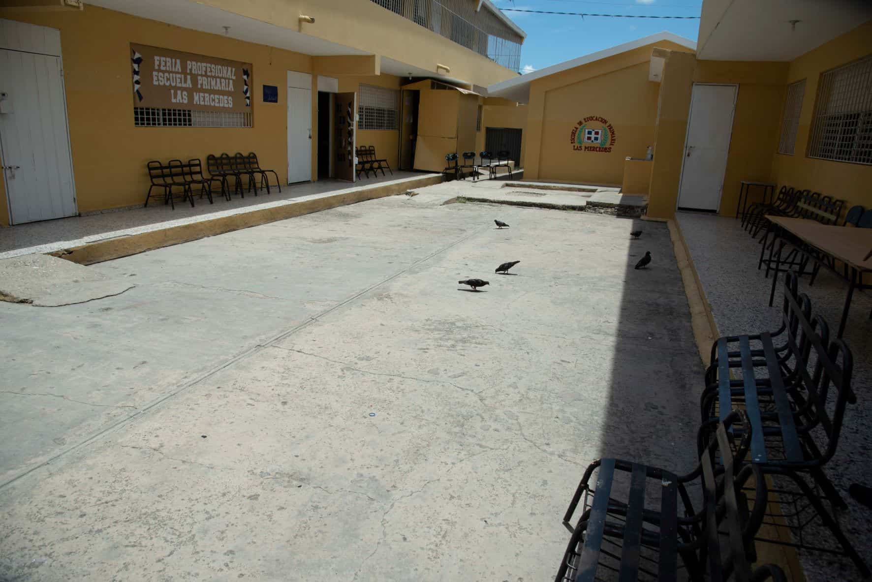 Los estudiantes tienen poco espacio para el recreo