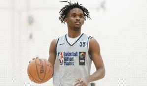 Llegó el día del draft y la esperanza de Montero de ser escogido en la NBA