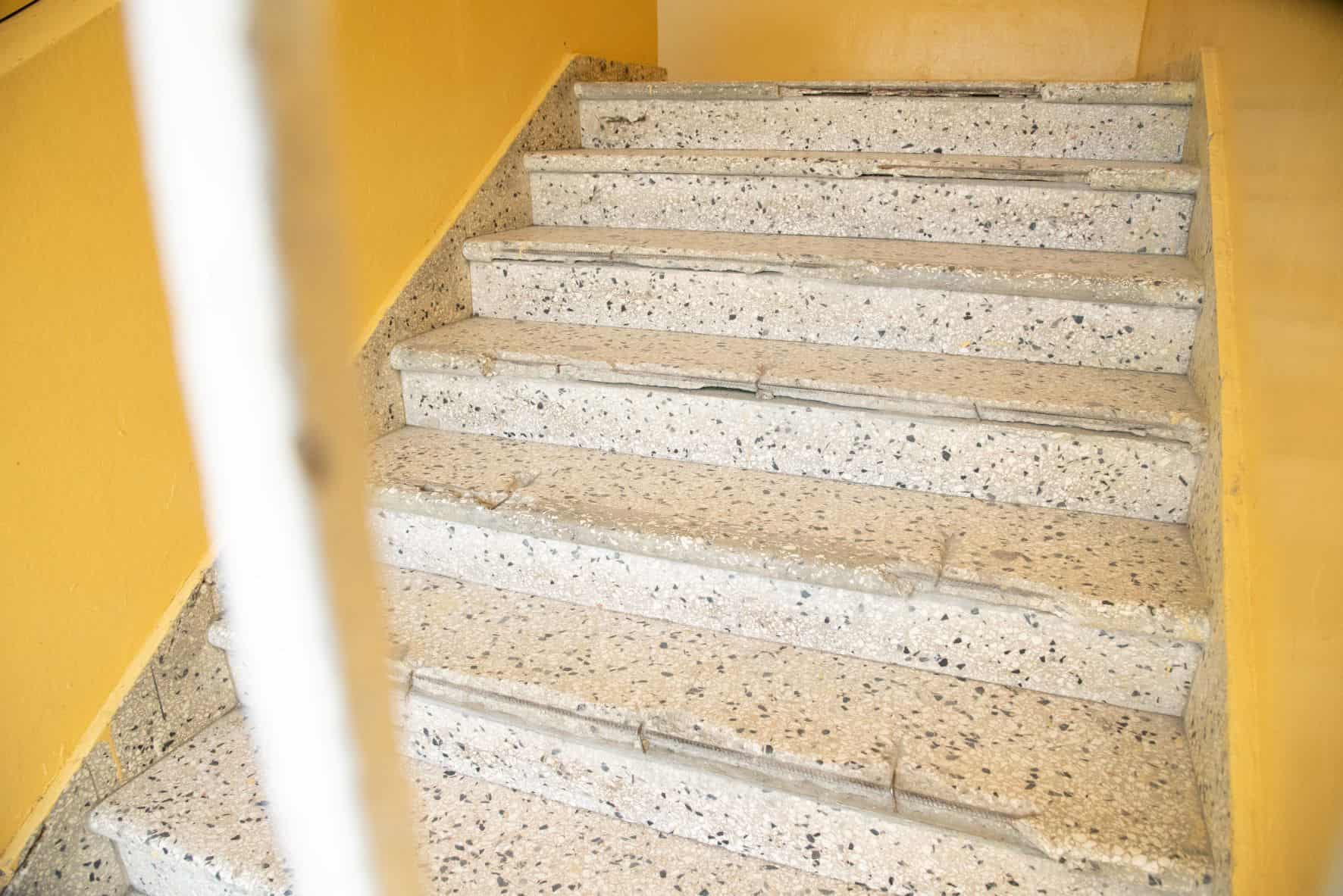 Las escaleras están rotas 