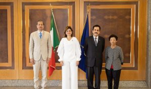 Vicepresidenta Raquel Peña está en Roma y se reunirá con el papa Francisco