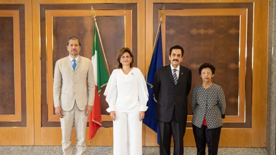 Vicepresidenta Raquel Peña está en Roma y se reunirá con el papa Francisco