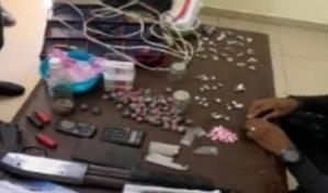 Incautan éxtasis, cocaína, marihuana, crack y una escopeta en punto de drogas en La Romana