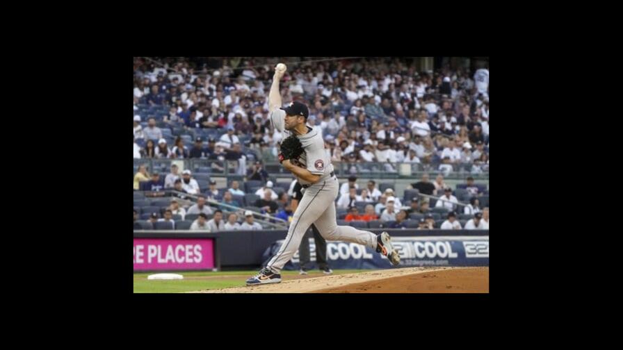 Verlander y Astros cortan racha de los Yanquis en casa Verlander y Astros cortan racha de los Yanquis en casa