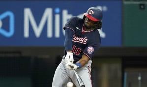 Josh Bell brilla con el bate y los Nacionales superan a Rangers