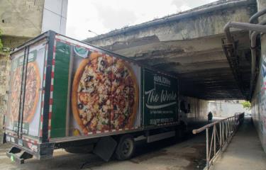 Paso a desnivel de la autopista Duarte en el kilómetro 13 está a punto de colapsar
