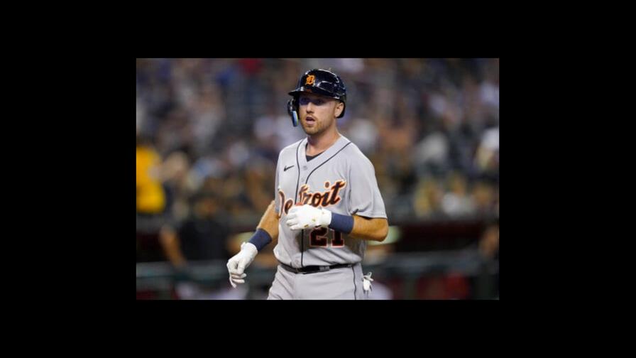 Tigres vencen a los Diamondbacks con el 1er jonrón de Kody Clemens