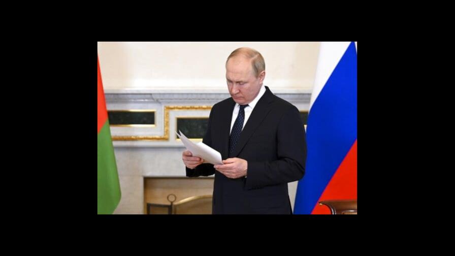 Primer viaje de Vladimir Putin desde el inicio de guerra en Ucrania Primer viaje de Vladimir Putin desde el inicio de guerra en Ucrania