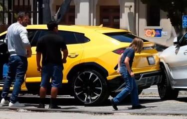 Hijo de Ben Affleck choca un Lamborghini contra un BMW - Diario Libre