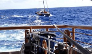 Rescatan a tres marineros estadounidenses al norte de Puerto Rico