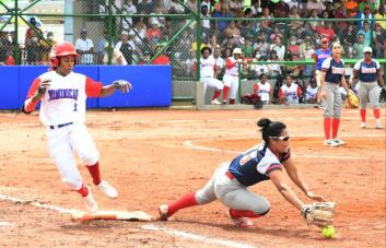 Softbol femenino en doble jornada hoy en Juegos Bolivarianos