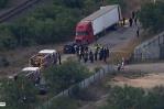 Al menos 40 muertos hallados en un camión en Texas