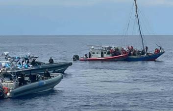 Interceptan un bote con 54 migrantes dominicanos y 4 haitianos en Puerto Rico