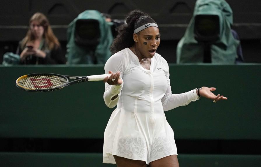 Serena Williams se despide temprano de Wimbledon