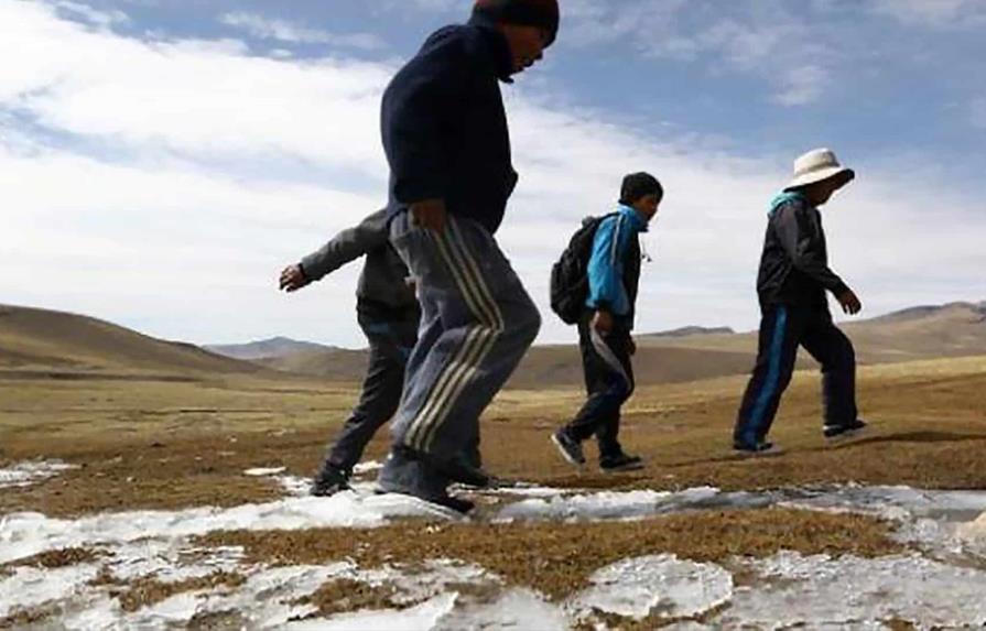 Perú declara estado de emergencia en 9 regiones por las bajas temperaturas