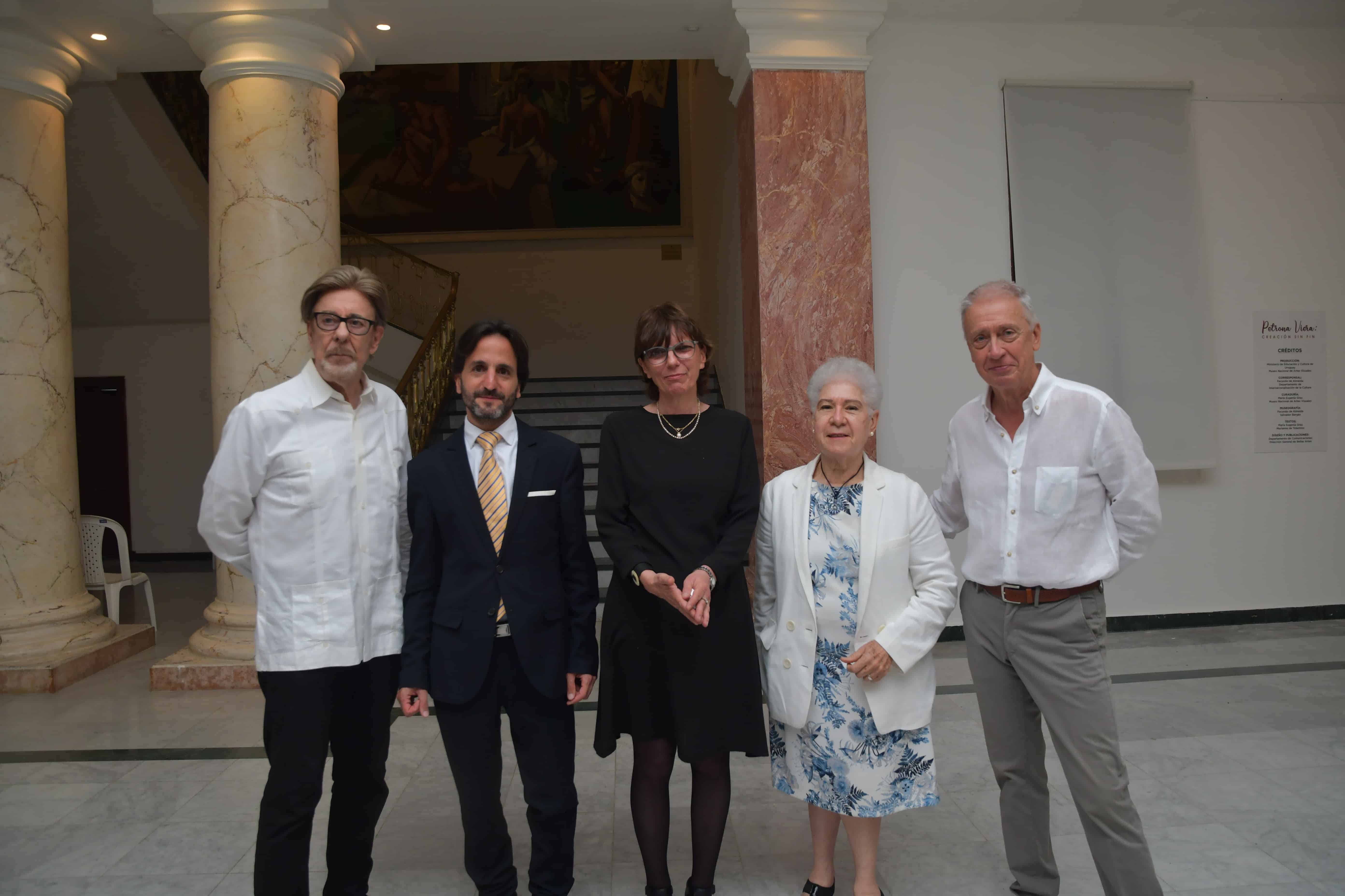 Salvador Bergés, Facundo de Almeida, María Eugenia Grau, Myrna Guerrero Villalona y Fernando Varela.