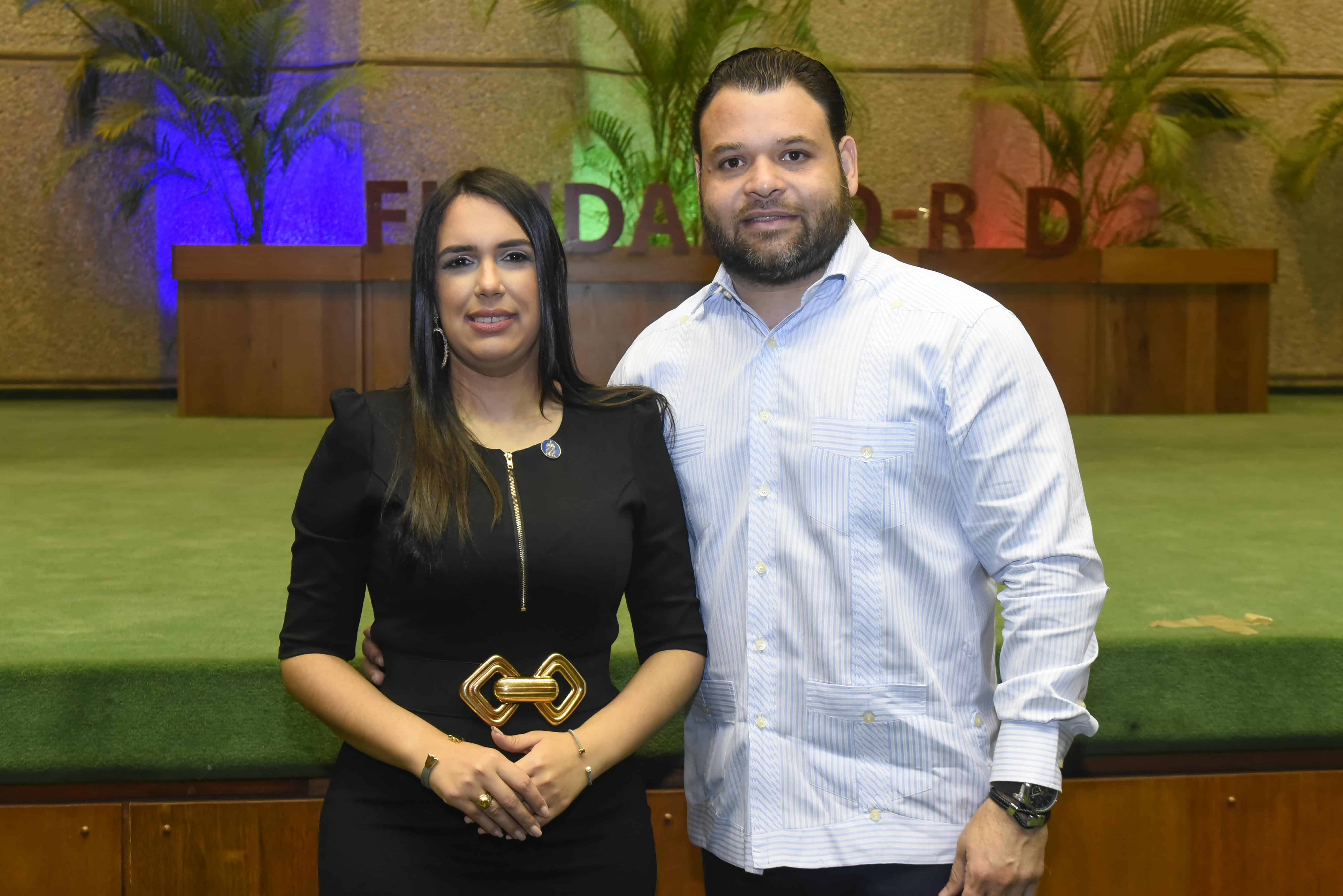 Carolina Serrata Méndez y José Eduardo Concepción.