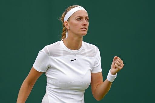 A pesar de los nervios, Petra Kvitova avanza en Wimbledon