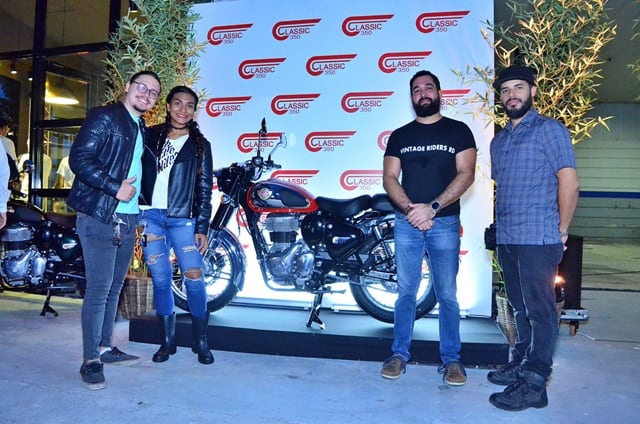 Luis Marín, Estephanie Ruiz, Jerling Tejada y Fausto Domínguez.