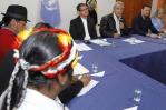 Ecuador: Gobierno e indígenas en negociaciones por subsidios Ecuador: Gobierno e indígenas en negociaciones por subsidios