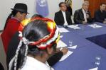 Ecuador: Diálogo de gobierno con indígenas con pocos avances