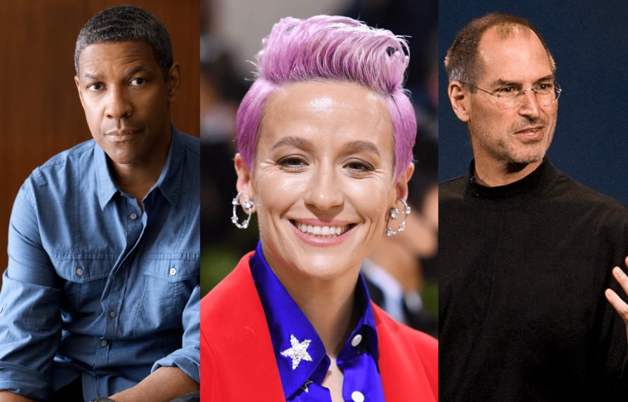 Denzel Washington, Steve Jobs y Megan Rapinoe recibirán el mayor honor civil de EEUU