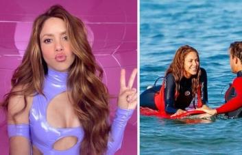 Captan a Shakira con un surfista, y las fotos se viralizan en redes sociales