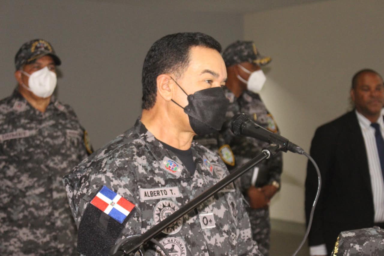 Director de la Policía Nacional, mayor general Eduardo Alberto Then