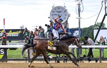 Mo Donegal, ganador de Belmont Stakes, fuera 60 días