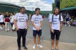 Registran a activistas con camisetas de Peng en Wimbledon