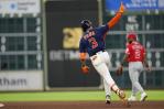 Jeremy Peña batea dos jonrones y pitcheo de Astros poncha a 20 de Angelinos
