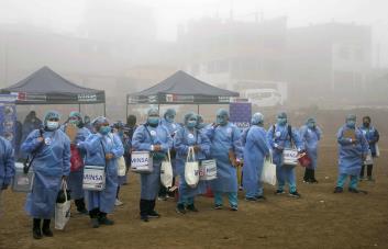 Perú retoma el uso obligatorio de mascarillas por nueva ola de COVID-19