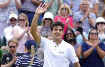 Garín, 1er chileno en cuartos de Wimbledon desde 2005