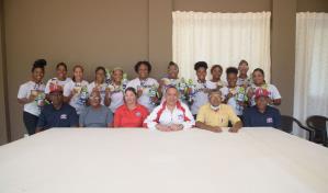 Softbol agasaja equipo femenino ganó oro en los Juegos Bolivarianos