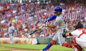 Los Mets vencen a Cincinnati con jonrones de Lindor y Nimmo
