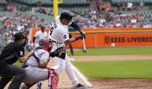 Cabrera remolca dos; Tigres barren serie ante Guardianes