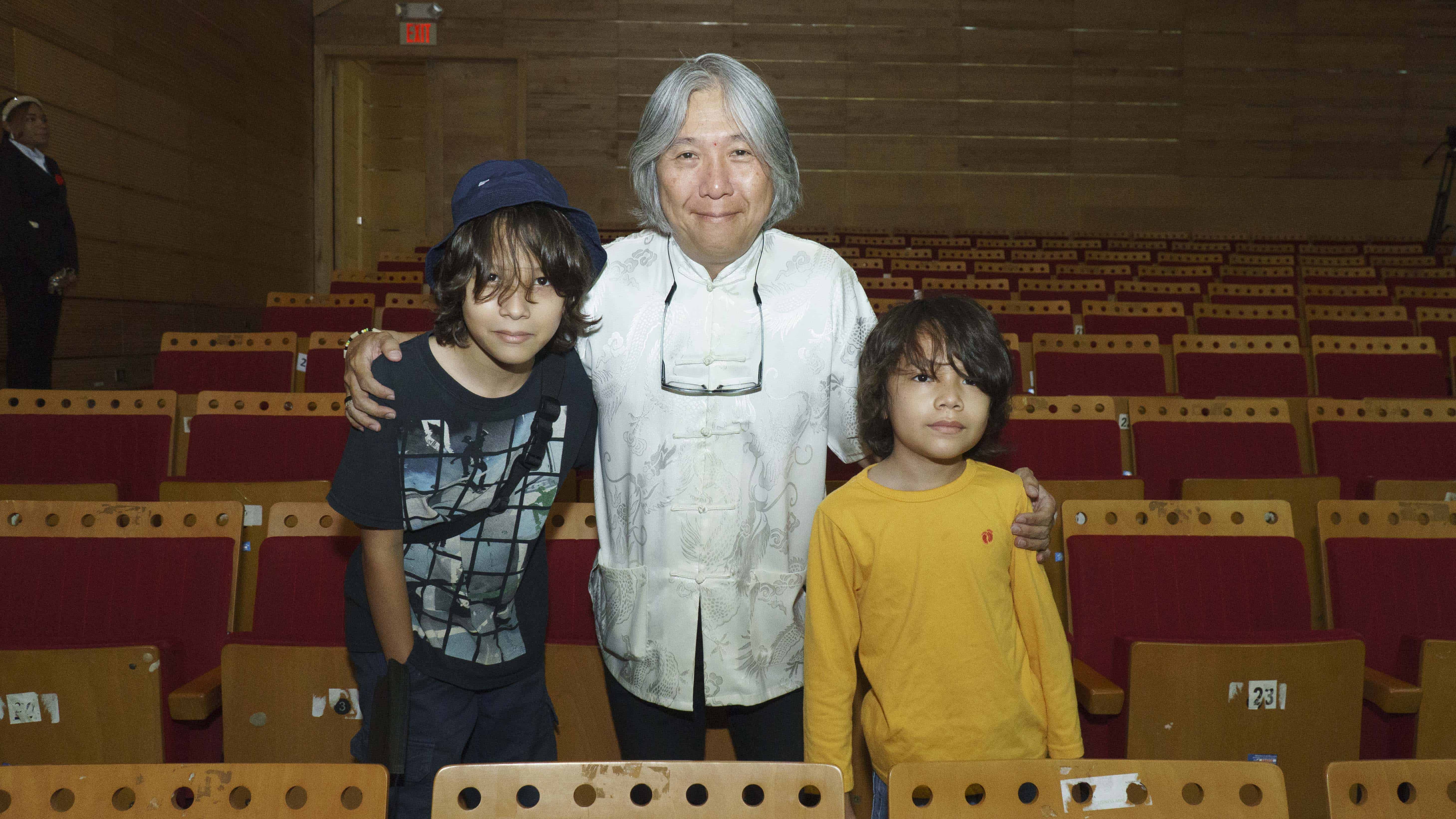 Juan Francisco Liao, Yuan Fuei Liao y Josué Liao. 