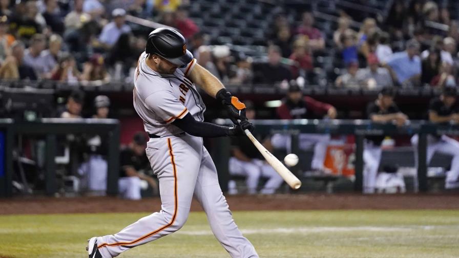 VÍDEO | Gigantes remontan para ganar a los Diamondbacks