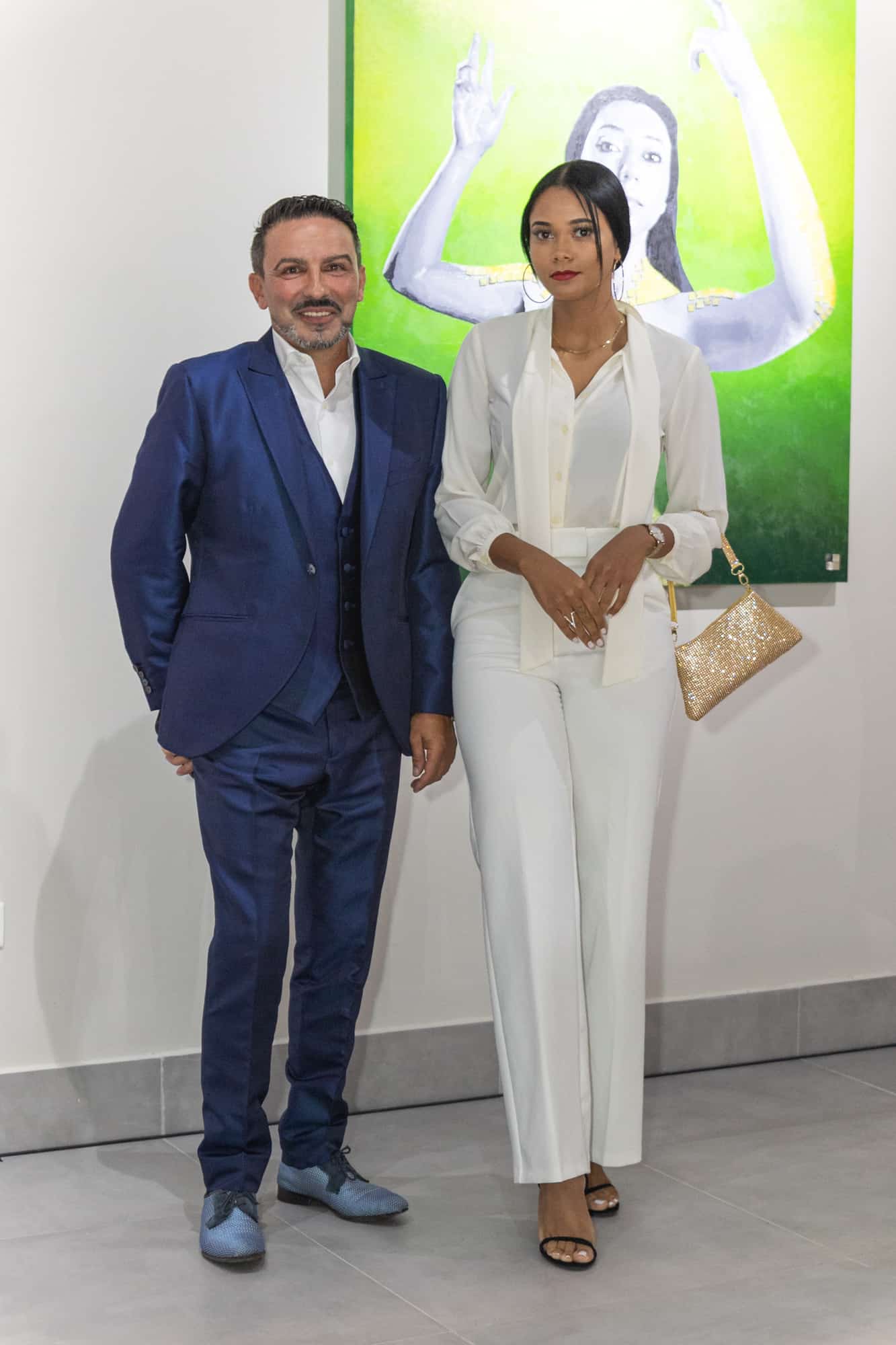 Bernardo Castillo y Elizabeth Ramos.