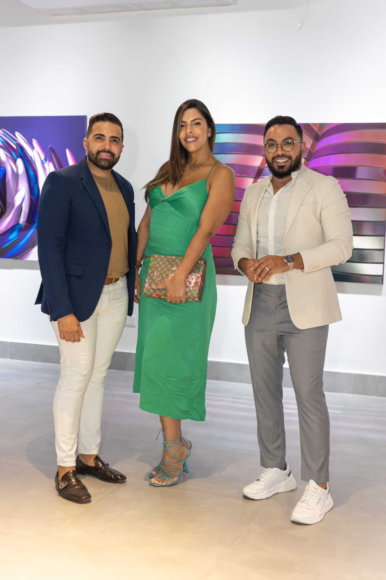 Diego Camacho, Sugey Carrasco y Judas Cepeda.