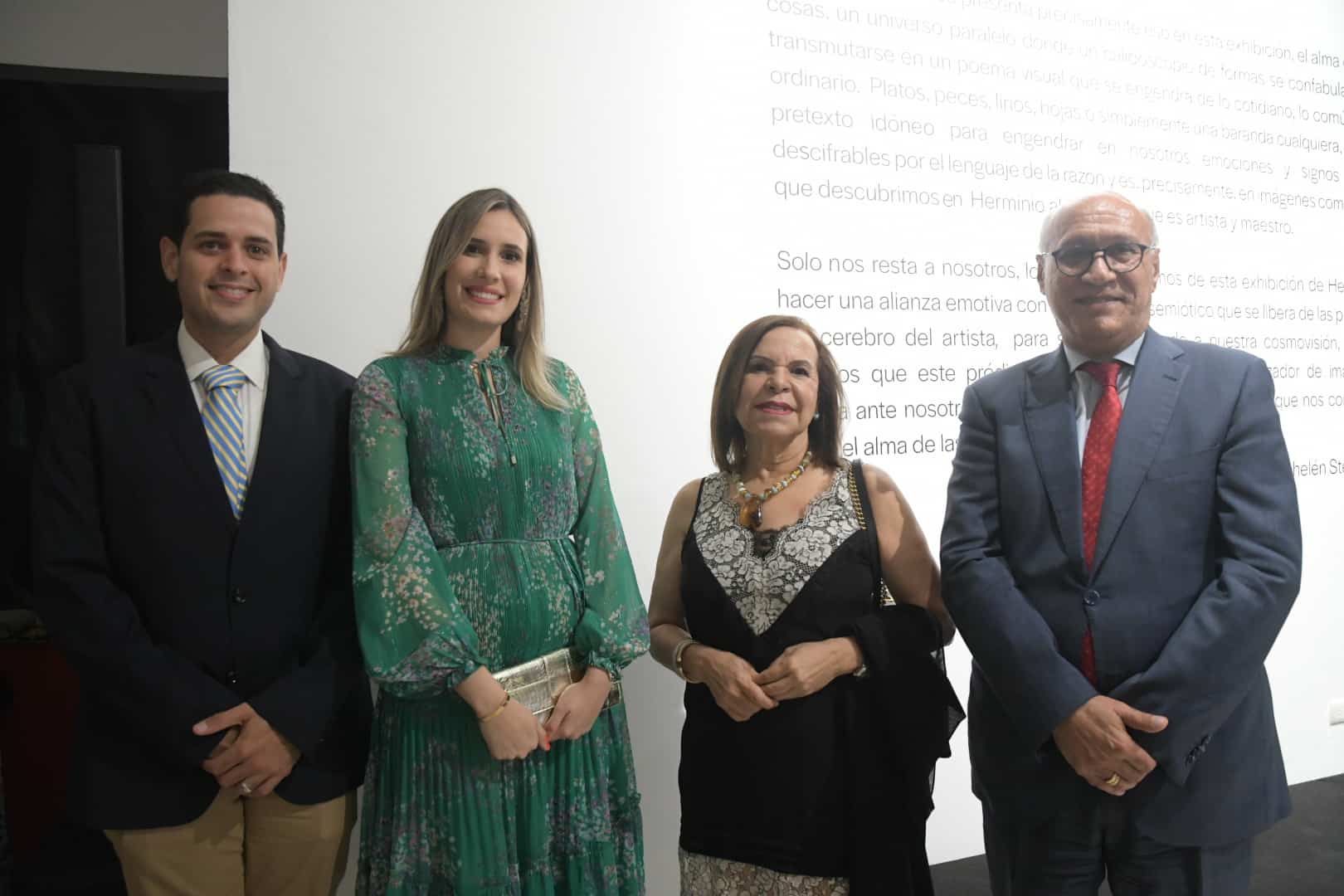  José Gabriel Rodríguez, Kirssi Abreu, Rosario de Viro y Ángelo Viro. 