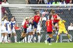 España golea a Finlandia en Eurocopa femenina España golea a Finlandia en Eurocopa femenina