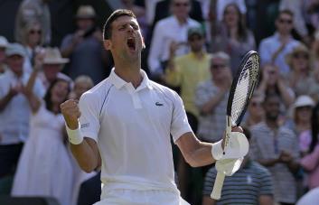 Djokovic se clasifica a su 8va final de Wimbledon
