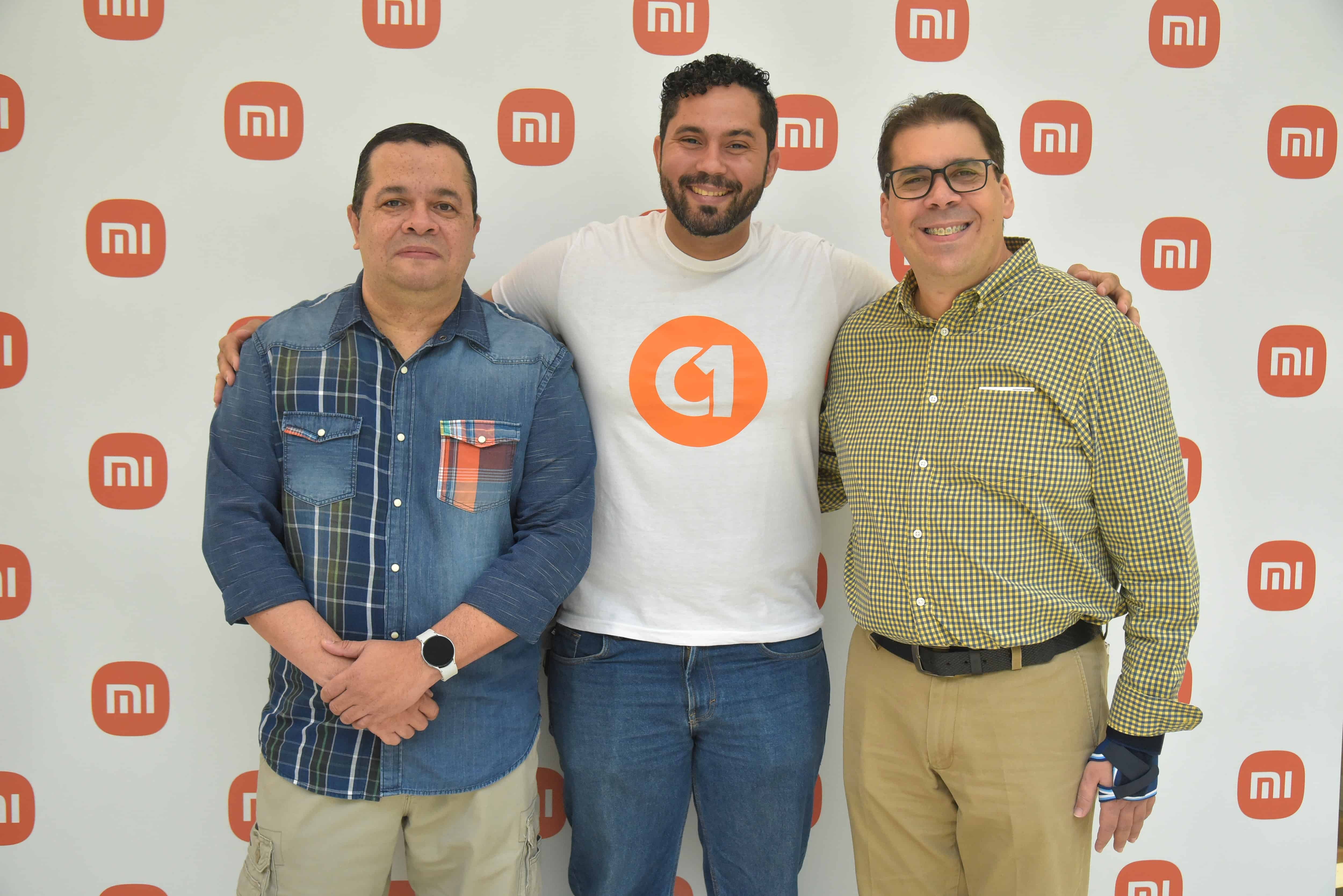 Rafael Fernández, Milton Peguero y José Luis Ravelo.