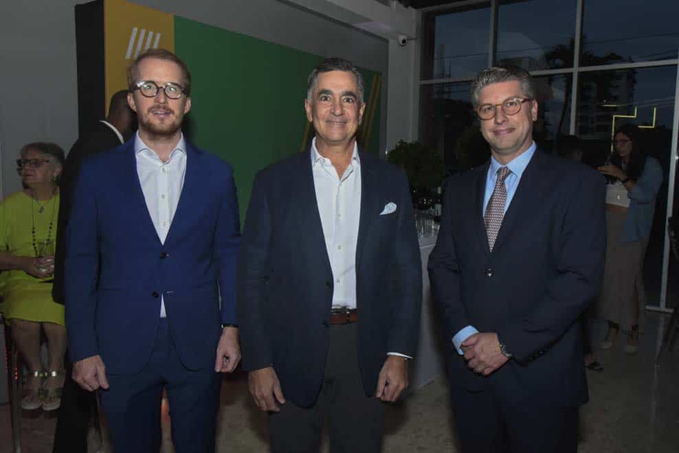 Christian Cabral, Carlos José Martí y Jaime Mota. 