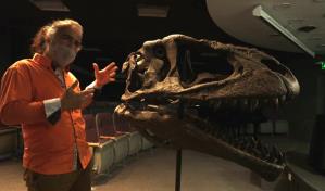 Descubren en Argentina nueva especie de dinosaurio de enorme cabeza y pequeños brazos