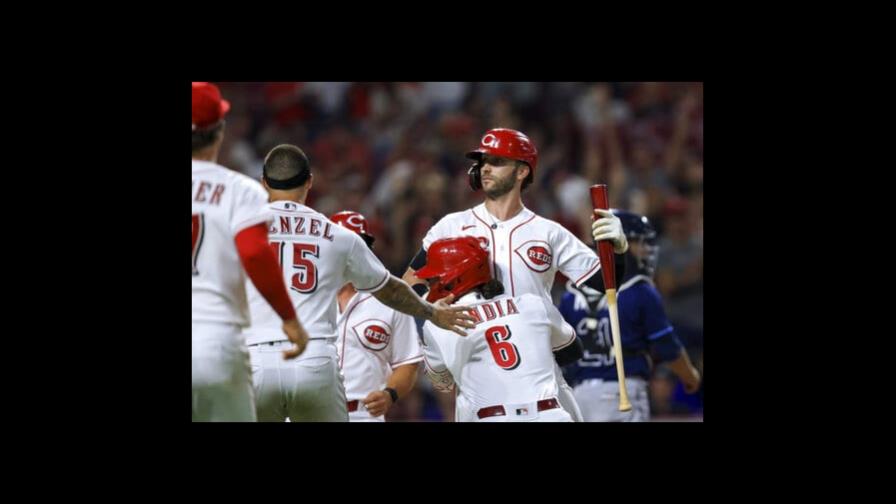 Rojos vencen a Rays gracias a carrera anotada con balk Rojos vencen a Rays gracias a carrera anotada con balk