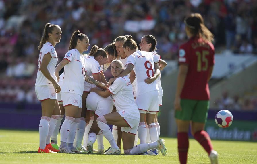 Suiza y Portugal empatan 2-2 en la Eurocopa femenina